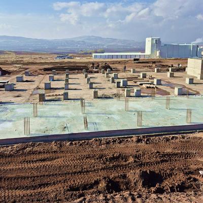 Anadolu Alçı Fabrikası Temel Atma Töreni