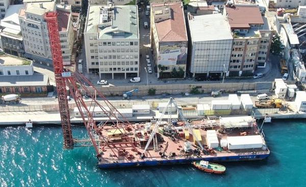 Galataport (Salıpazarı) Kruvaziyer Limanı Rıhtım İnşaatı ve Deniz Yapıları